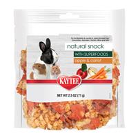 Kaytee Natural Snack With Superfoods Carrot &amp; Apple 2.5 oz. I028833
