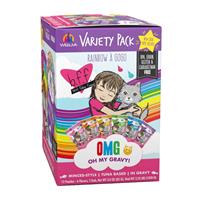 Weruva BFF OMG Gravy Rainbow A GoGo Pouches Variety 12pk I028889
