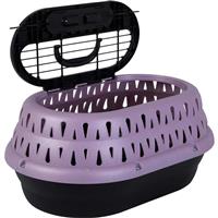 Petmate Top Load Cat Kennel Pearl Bubble Grape 19&quot; I029041