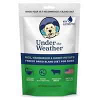 Under The Weather Rice, Hamburger &amp; Sweet Potato Freeze-Dried Bland Diet for Dogs 6 oz