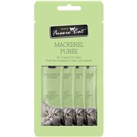 Fussie Cat Mackerel Pur&#233;e 4pk I029074