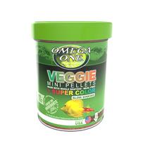 Omega One Mini Slow-Sinking Veggie Pellets + Super Color 1.8 oz