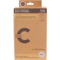 CLOEeCLUZO Pet Waste Bags with Handles Vanilla Scent 120ct I029139