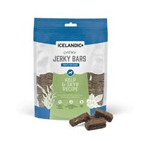 Icelandic+ Chewy Jerky Bars Treats for Dogs Salmon &amp; Skyr Recipe 2.25 oz. I029157