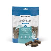 Icelandic+ Chewy Jerky Bars Treats for Dogs Wolffish &amp; Skyr Recipe 2.25 oz. I029160