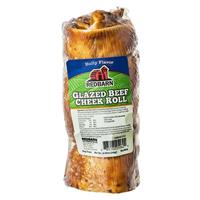 Redbarn Glazed Beef Cheek Rolls Bully Flavor