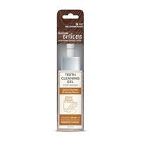 TropiClean Enticers Teeth Cleaning Gel for Dogs Peanut Butter &amp; Honey Flavor 2oz