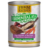 Fromm Family Frommbalaya Pork, Vegetable &amp; Rice Stew Canned Dog Food 12.5 oz. I029452