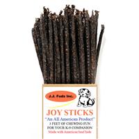 J. J. Fuds Joy Sticks All Natural Jerky Dog Treats 36 in