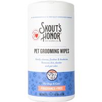 Skout&#39;s Honor Pet Grooming Wipes for Dogs &amp; Cats 80 ct