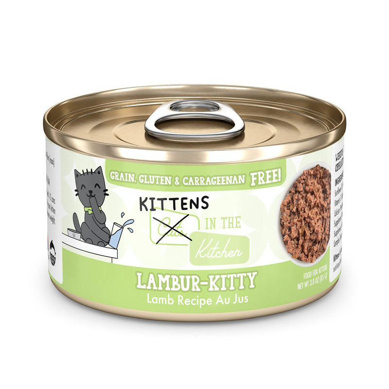 WERUVA Cats in the Kitchen Kitten Labur-Kitty Lamb Recipe in Au Jus 3 oz. I029599