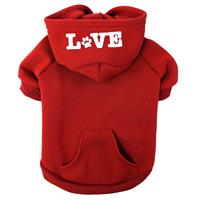 Fashion Pet LOVE That Sweatshirt Red I029602b