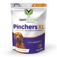VetriScience Pinchers XL Pill-Hiding Peanut Butter Flavor Treats for Dogs 25 ct