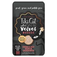 Tiki Cat After Dark Velvet Mousse Chicken and Beef in Chicken Broth  2.8oz I029747