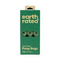 Earth Rated Poop Bags 315 ct Refill Bags, 21 rolls Unscented
