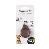 Nite Ize WearAbout Pet Clippable Tracker Holder Smoke Gray I029788