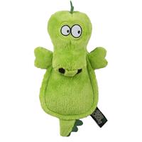 goDog Hear Doggy! Silent Squeak Gator Dog Toy