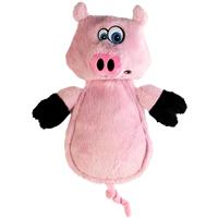 goDog Hear Doggy! Silent Squeak Pig Dog Toy