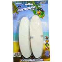 A&amp;E Cage Company Captain Cuttlebone Natural Cuttlebone Twin Pack