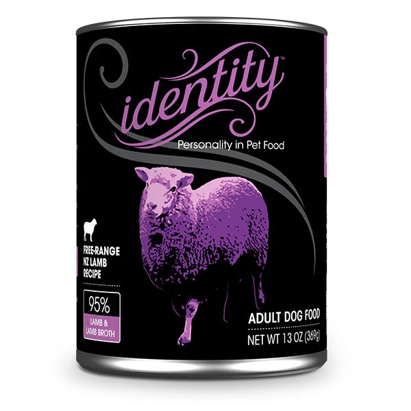 Identity 95% Free-Range NZ Lamb Recipe Adult Dog Food 13 oz. I029907