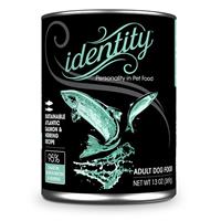 Identity 95% Sustainable Atlantic Salmon &amp; Herring Recipe Adult Dog Food 13 oz. I029912