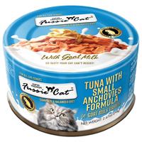 Fussie Cat Tuna with Small Anchovies Formula in Goat Milk Gravy 2.47 oz. I030097