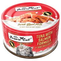 Fussie Cat Tuna with Salmon Formula in Goat Milk Gravy 2.47 oz. I030098