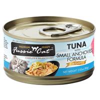 Fussie Cat Tuna with Small Anchovies Formula in Gravy 2.82 oz. I030106
