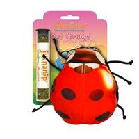 Meowijuana Get Sprung Lady Bug Refillable Catnip Toy I030241