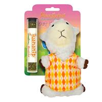 Meowijuana Get Sprung Lamb Refillable Catnip Toy I030243