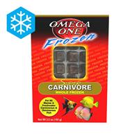 Omega One Frozen Super Carnivore Fish Food 3.5 oz