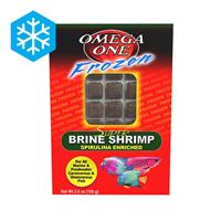 Omega One Frozen Super Brine Shrimp Fish Food 3.5 oz
