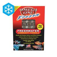 Omega One Frozen Freshwater Community Fish Food 3.5 oz