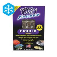 Omega One Frozen Cichlid Fish Food 3.5 oz