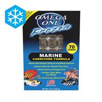 Omega One Frozen Marine Carnivore Fish Food 3.5 oz
