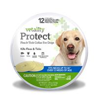Vetality Protect Flea &amp; Tick Collar for Dogs  I030485