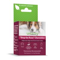 Vetality Stop the Runs&#39; Anti-Diarrhea Chewables for Dogs 6 ct I030489
