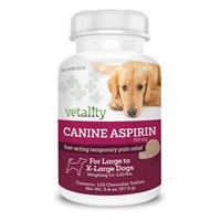 Vetality Canine Aspirin for Large to X-Large Dogs 120 ct Chewable Tablets I030491