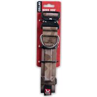 Boss Dog Tactical Collar Tan Camo