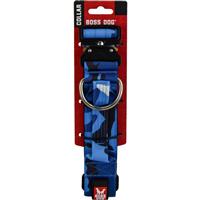 Boss Dog Tactical Collar Blue Camo