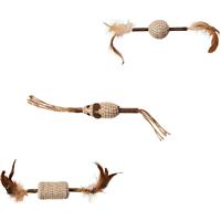 SPOT Naturals Silver Vine Cord &amp; Stick Assorted Cat Toys