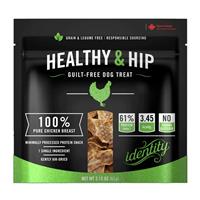 Healthy &amp; Hip Guilt-Free Air-Dried 100% Pure Chicken Breast Dog Treats 2.15 oz. I030627