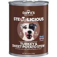 Dave&#39;s Stewlicious Turkey &amp; Sweet Potato Stew for Dogs 13.2 oz