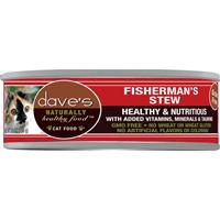 Dave’s Grain-Free Naturally Healthy Food Fisherman&#39;s Stew Can Food for Cats 5.5 oz. I030729
