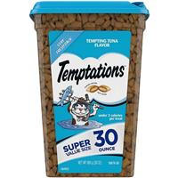 Temptations Classic Tempting Tuna Crunchy and Soft Cat Treats 30oz I030744