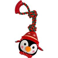Shoreway Plush Penguin Rope Dog Toy I030833