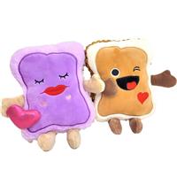 Shoreway PB &amp; J Plush Dog Toy Set I030837