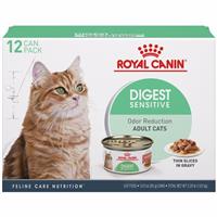 Royal Canin Digest Sensitive Thin Slices in Gravy Cat Food 3 oz 12 pk