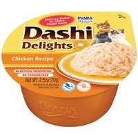 Inaba Dashi Delights Chicken in Broth Cat Food 2.5oz I030956
