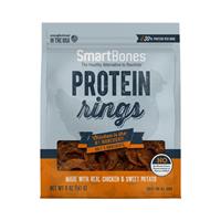 SmartBones Protein Rings with Real Chicken &amp; Sweet Potato Treat for Dogs I031146b